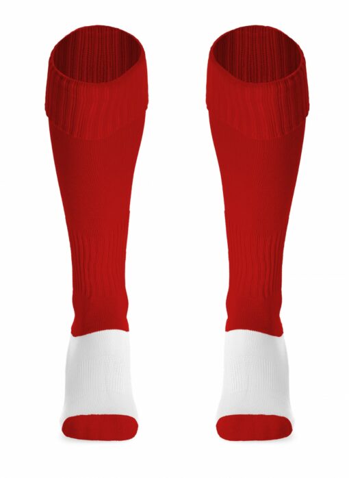 Red football socks