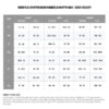 2019 Size Chart MY BS Bottoms